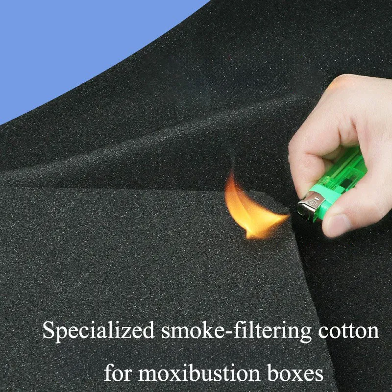 Applications des médias filtrants de fumée de moxibustion