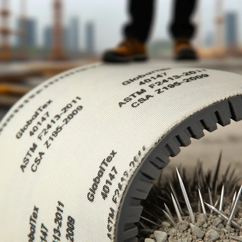 Applications du tissu de semelle intermédiaire résistant à la perforation