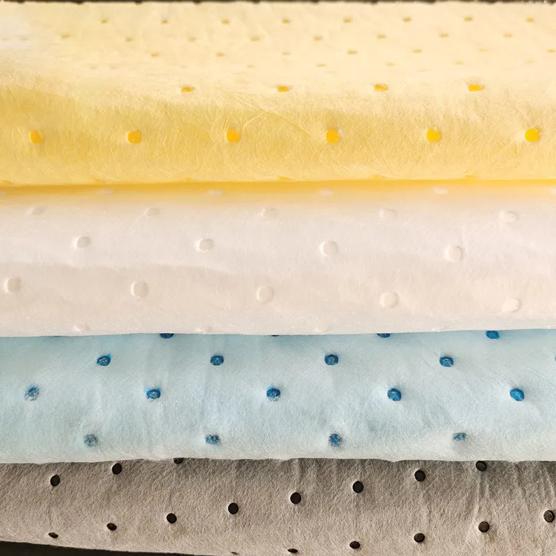 Fournisseur de tissu non-tissé absorbant l'huile fondu soufflé