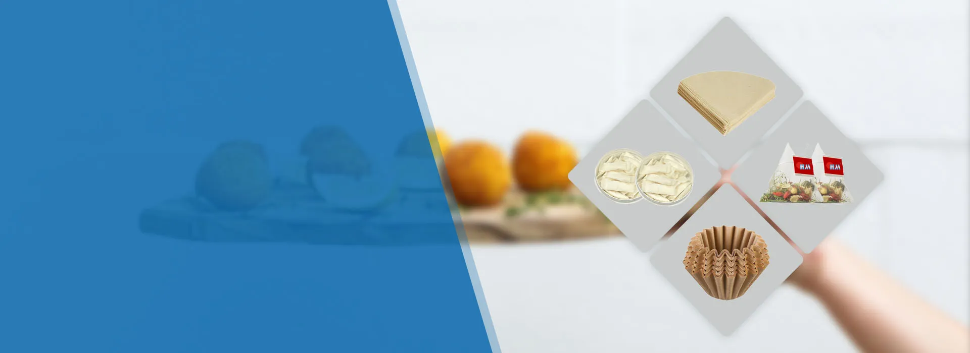Matériaux filtrants alimentaires
